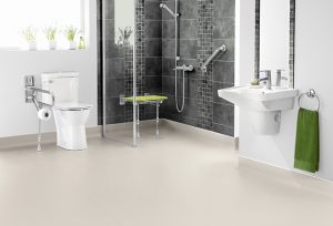 Bathroom for people with disabilities in modern setting
